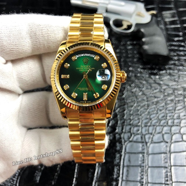 劳力士手表 Rolex星期日历型daydate系列 36mm eta2836全自动机械机芯女士腕表 gjs1862